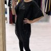 Vestido Paillets Casaca