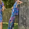 Casaca Estampado Azules GUIMANOS