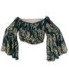 TOP ESTAMPADO VERDE BEIGE BSB