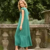 VESTIDO VERDE MANZANA GUIMANOS