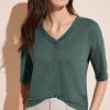 CAMISETA 3/4 VERDE STREET ONE