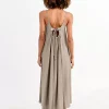 VESTIDO LARGO LAZADA ESPALDA MOLLY BRACKEN