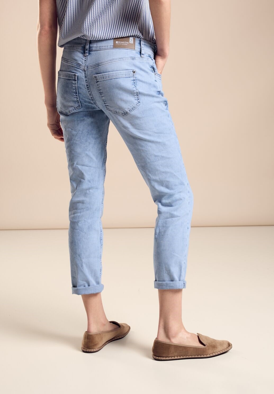PANTALON VAQUERO DESGASTADO STREET ONE
