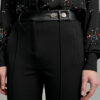PANTALON SLIM NEGRO LOLA CASADEMONT BY MAYTE