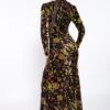 VESTIDO VELOUR CARHER
