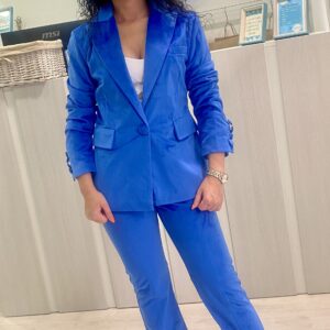BLAZER TERCIOPELO AZUL VICTORIO & LUCCHINO
