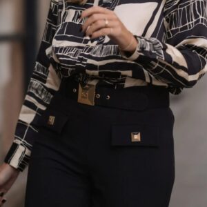 PANTALON CON CINTO NG SCRIPTA