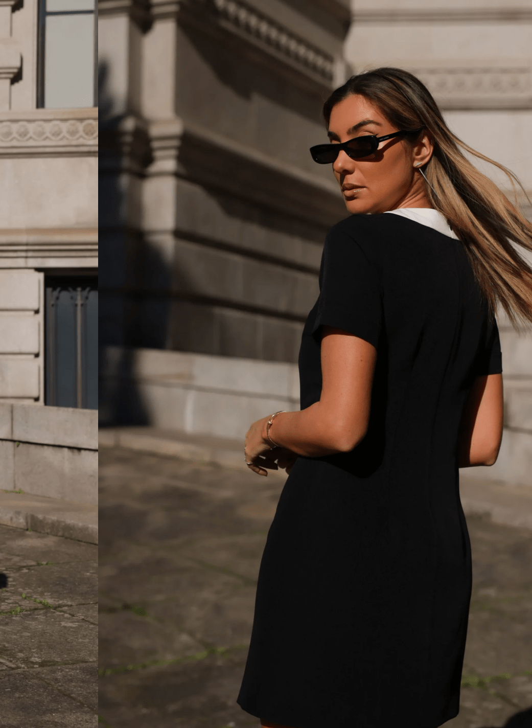 VESTIDO BOLITAS NG-BCO SCRIPTA