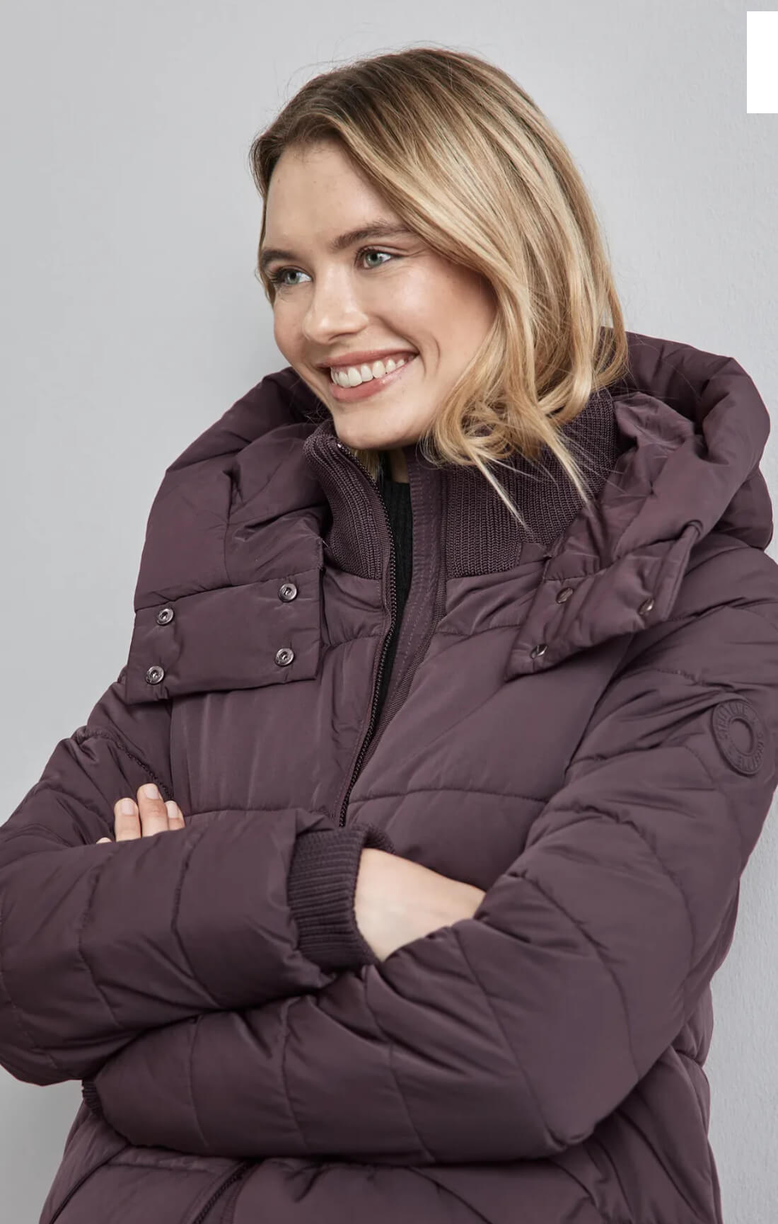 PARKA GRANATE STREET ONE