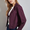 BLAZER GABARDINA GRANATE STREET ONE
