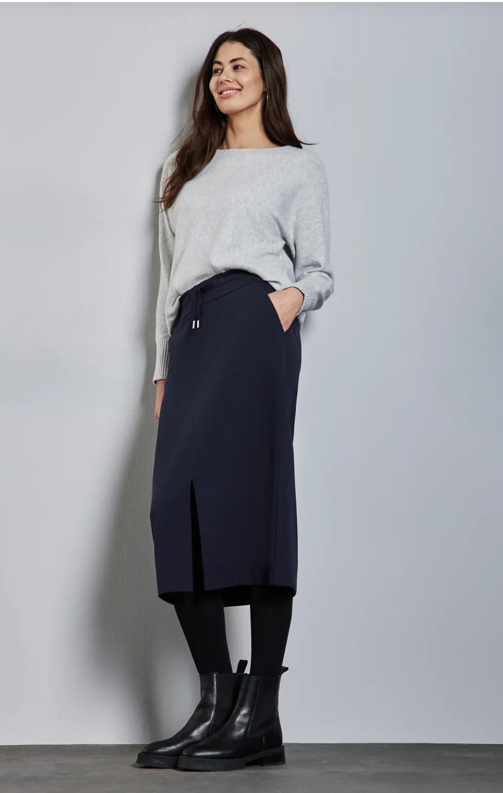 FALDA JOGG AZUL MARINO STREET ONE