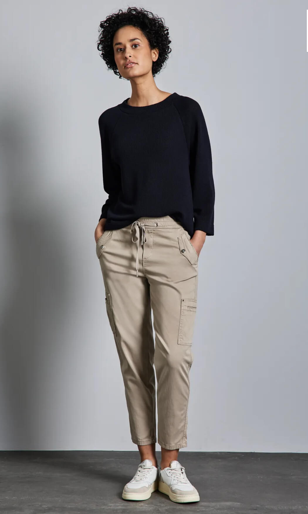PANTALON CARGO BEIGE STREET ONE