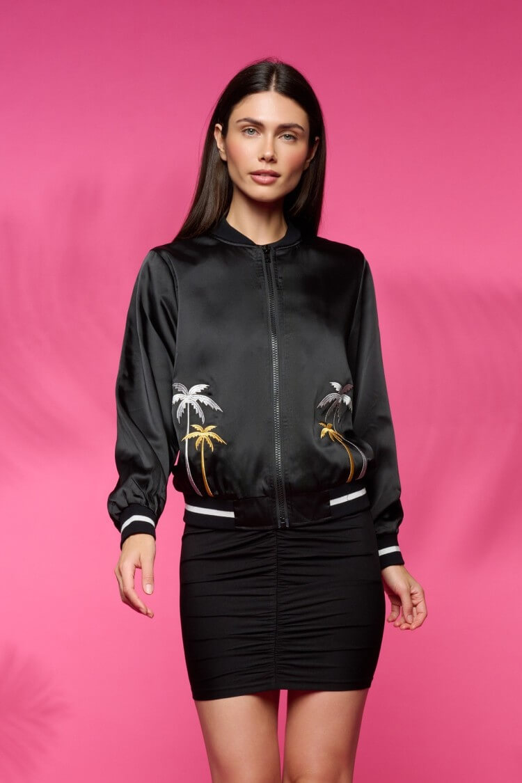 BOMBER SUEÑOS NEGRA MINUETO
