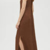 VESTIDO MARRON LOLA CASAMUNT BY MAYTE