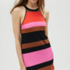 VESTIDO RAYAS HALTER LOLA CASAMUNT BY MAYTE