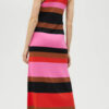 VESTIDO RAYAS HALTER LOLA CASAMUNT BY MAYTE