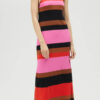 VESTIDO RAYAS HALTER LOLA CASAMUNT BY MAYTE