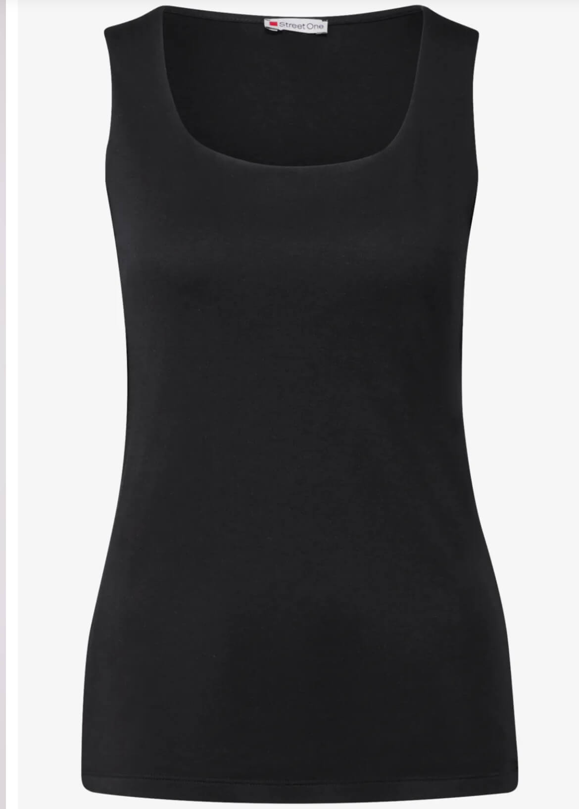 CAMISETA TIRANTE NEGRA STREET ONE