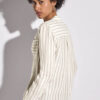 CAMISA RAYAS BEIGE STREET ONE