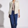 CAMISA RAYAS BEIGE STREET ONE
