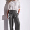 PANTALON MUSELINA GRIS STREET ONE