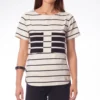CAMISETA BLANCA RAYAS CON BOLSILLOS EN EL PECHO LOLITAS