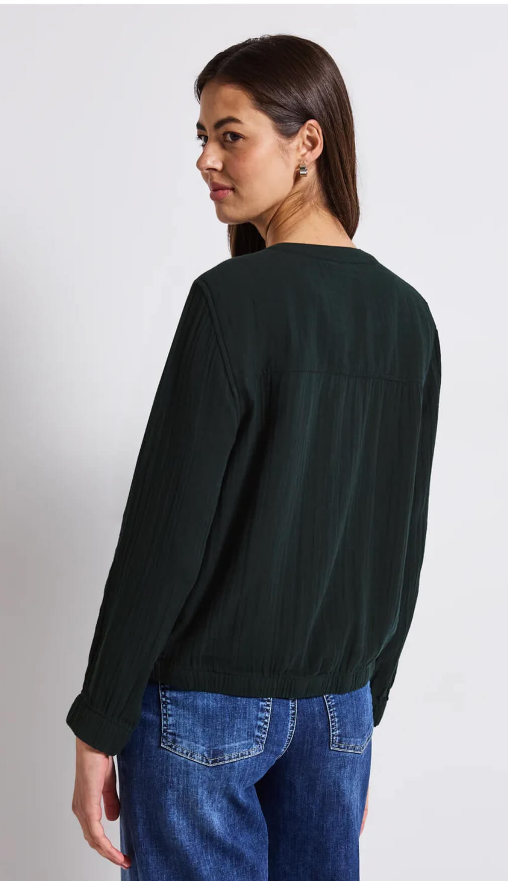 CAZADORA MUSELINA VERDE STREET ONE