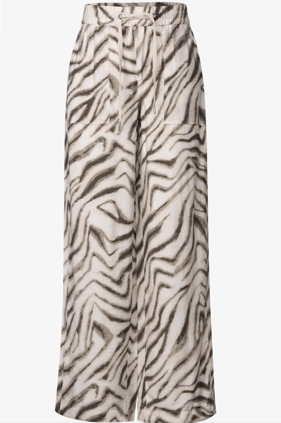PANTALON ESTAMPADO BEIGE STREET ONE