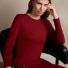 VESTIDO LISA GRANATE SURKANA