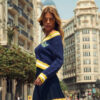JERSEY GIRASOL Y FALDA LOTO CAMALEONICA