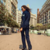 BLAZER HAMBERGUITA Y PANTALON CELESTINA CAMALEONICA