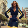 BLAZER HAMBERGUITA Y FALDA LOTO CAMALEONICA