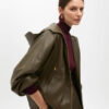 CAZADORA BOMBER CAQUI LOLA CASADEMUNT BY MAYTE