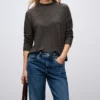 TOP LISO MARRON STREET ONE