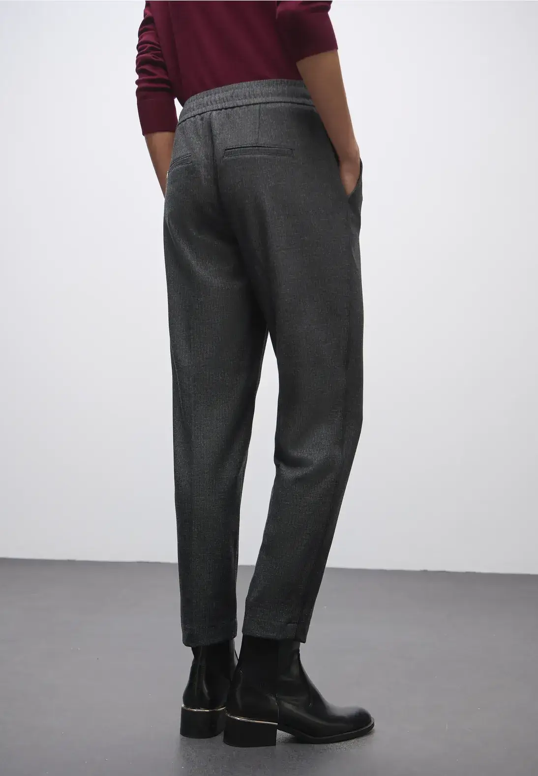 PANTALON GOMA Y CORDON STREET ONE