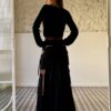 FALDA ANGELICA Y JERSEY ACEBO CAMALEONICA