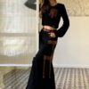 FALDA ANGELICA Y JERSEY ACEBO CAMALEONICA