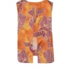 TOP ESTAMPADO NARANJA BSB