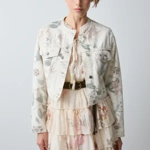 CHAQUETA VAQUERA FLORAL BSB