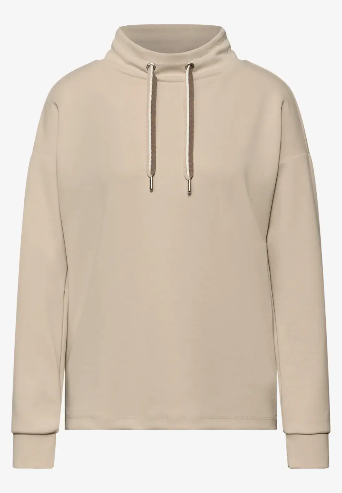SUDADERA SEDA BEIGE STREET ONE