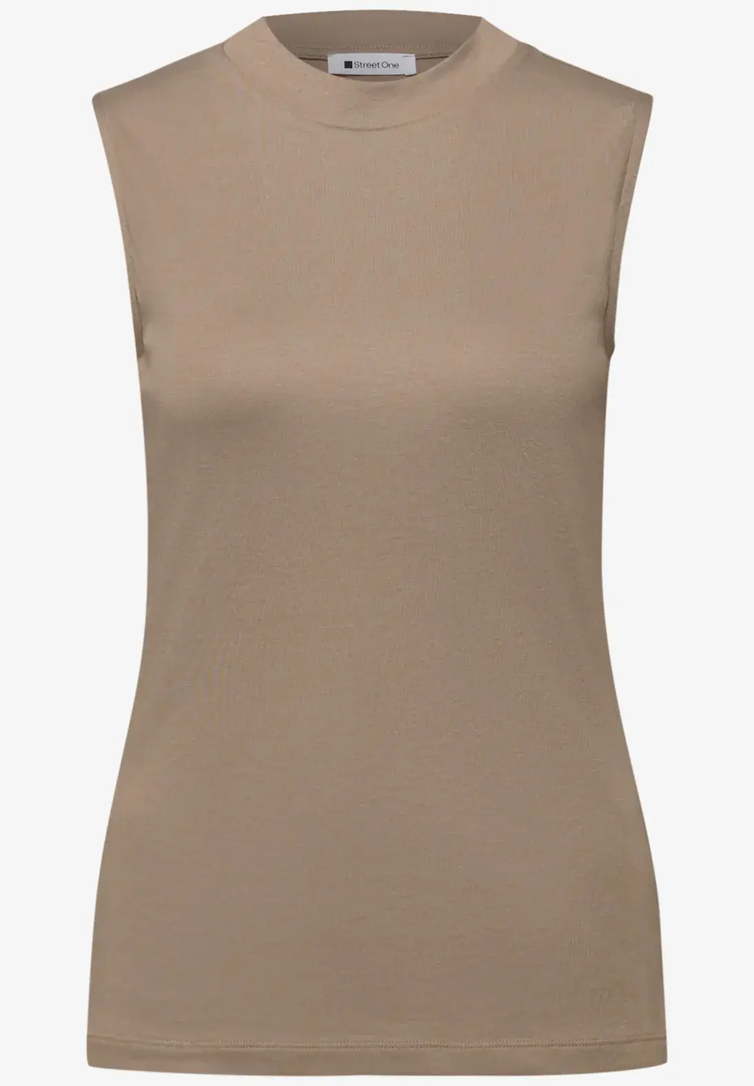 CAMISETA SIN MANGAS BEIGE STREET ONE