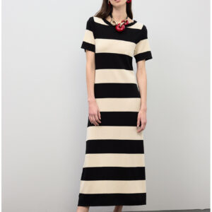 VESTIDO RAYAS LOLA CASADEMUNT BY MAYTE