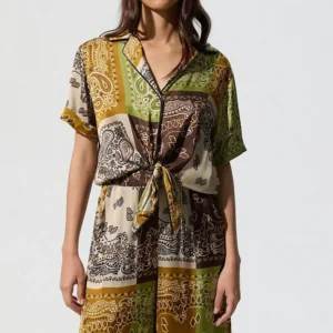 BLUSA ESTAMPADA VERDE BSB