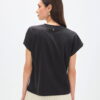 CAMISETA LORO PLUMAS NEGRA LOLA CASADEMUNT