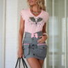 CAMISETA ZORZAL Y FALDA TURPIAL CAMALEONICA