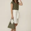 CAMISETA VERDE MILITAR STRASS LOLITAS&L