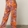 PANTALON ESTAMPADO NARANJA BSB