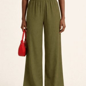 PANTALON CAQUI ANCHO LOLITAS&L