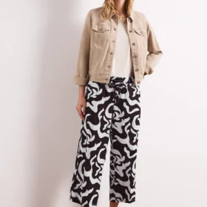 PANTALON ANCHO ESTAMPADO STREET ONE