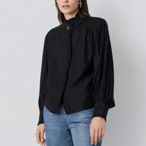 Camisa Botón Joya Negra  BSB
